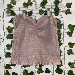 Rue 21 Scrunch Tube Top Style Shirt